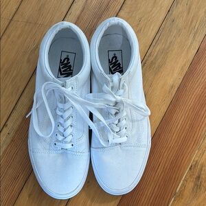 Vans White Sneakers